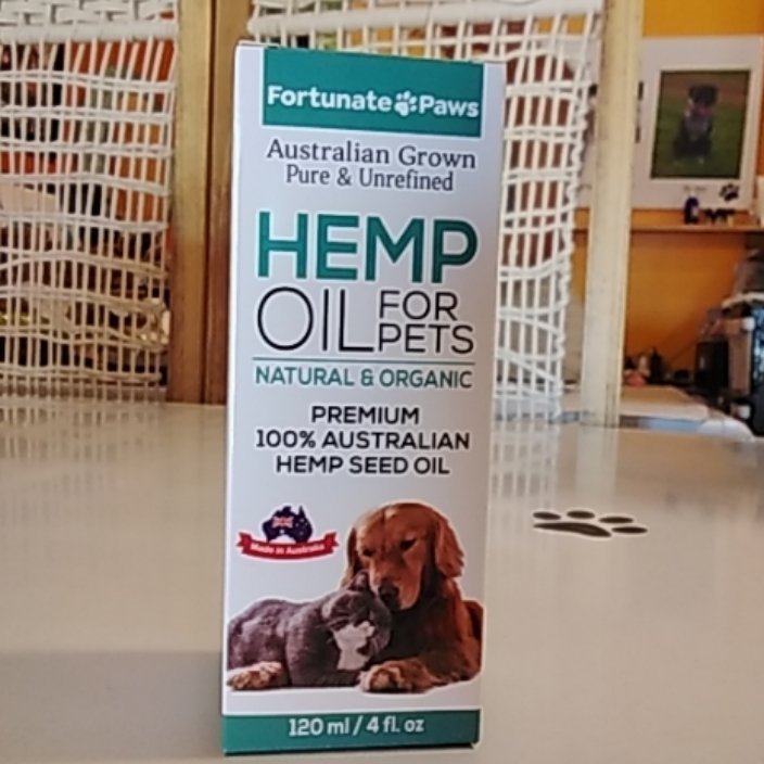 Fortunate Paws Hemp Oil 120ml Raw Fur Sure Pet Supplies