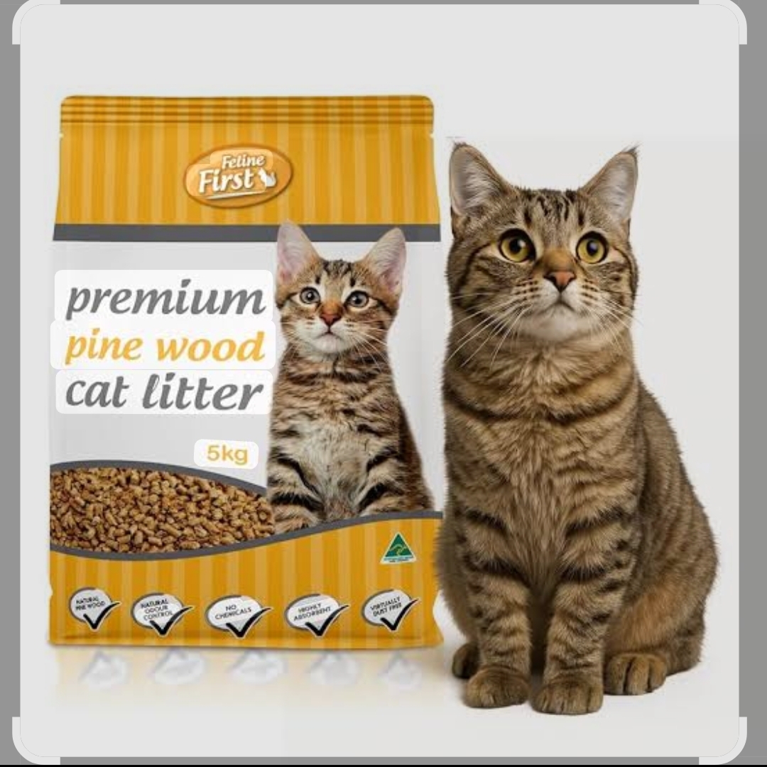 Feline First Pine Kitty Litter 5kg
