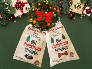 Raw Fur Sure Pet Supplies Personalised Santa Sacks in Bundaberg